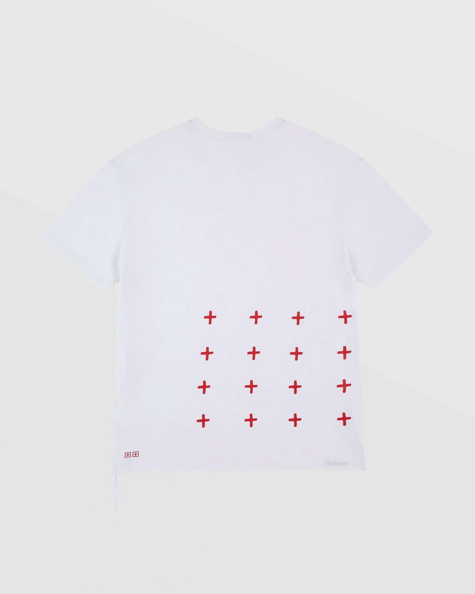 4X4 BIGGIE SS TEE WHITE/RED - Image 5