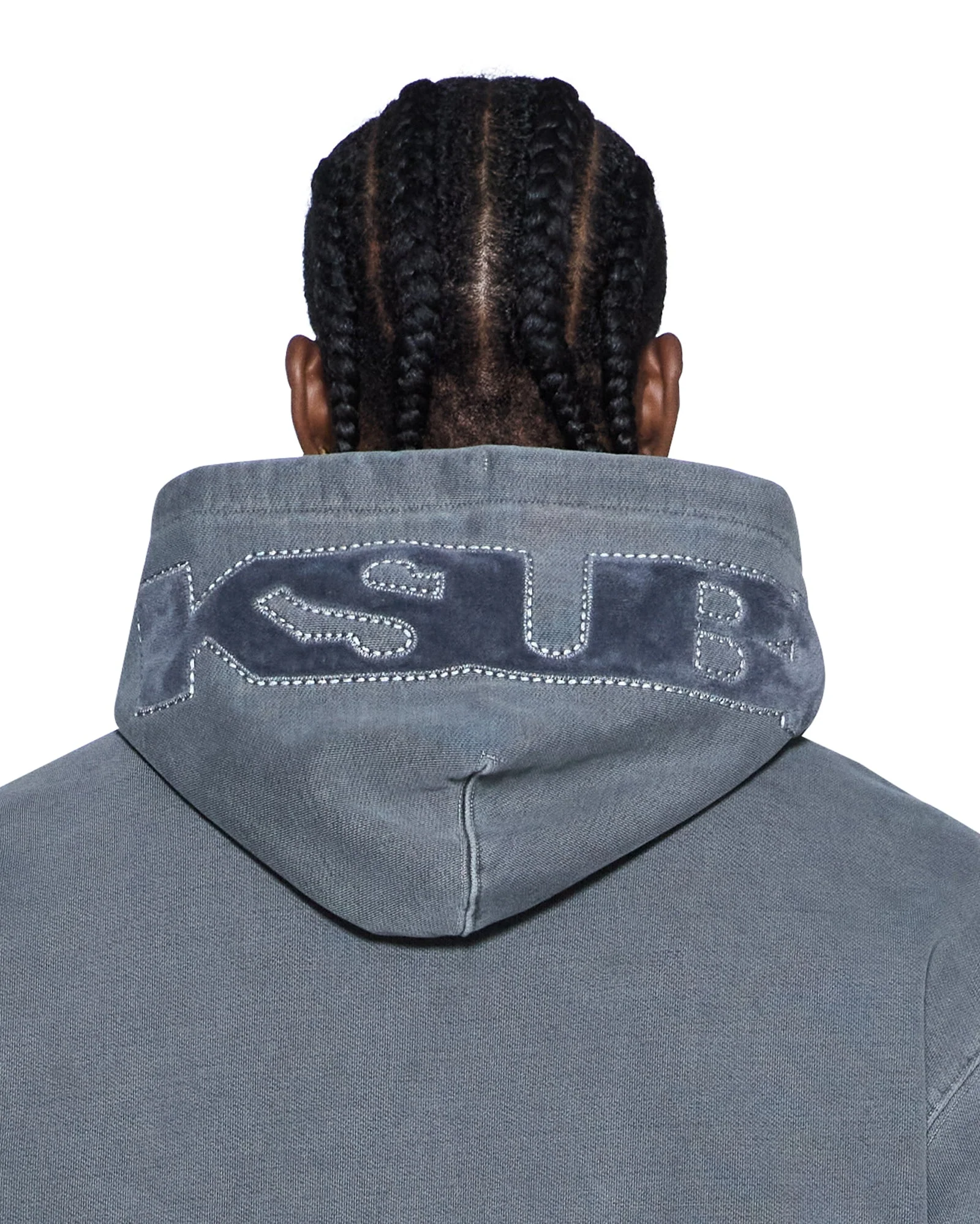 4X4 PAISE BIGGIE HOODIE CHARCOAL - Image 5