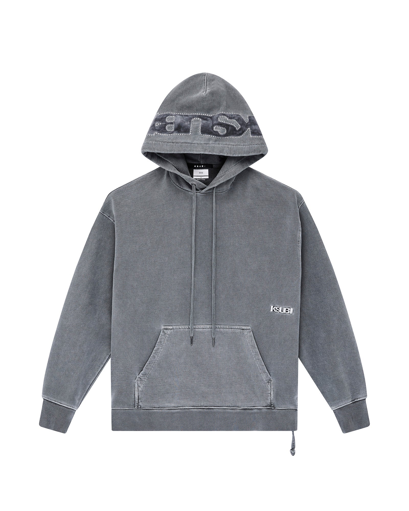 4X4 PAISE BIGGIE HOODIE CHARCOAL - Image 6