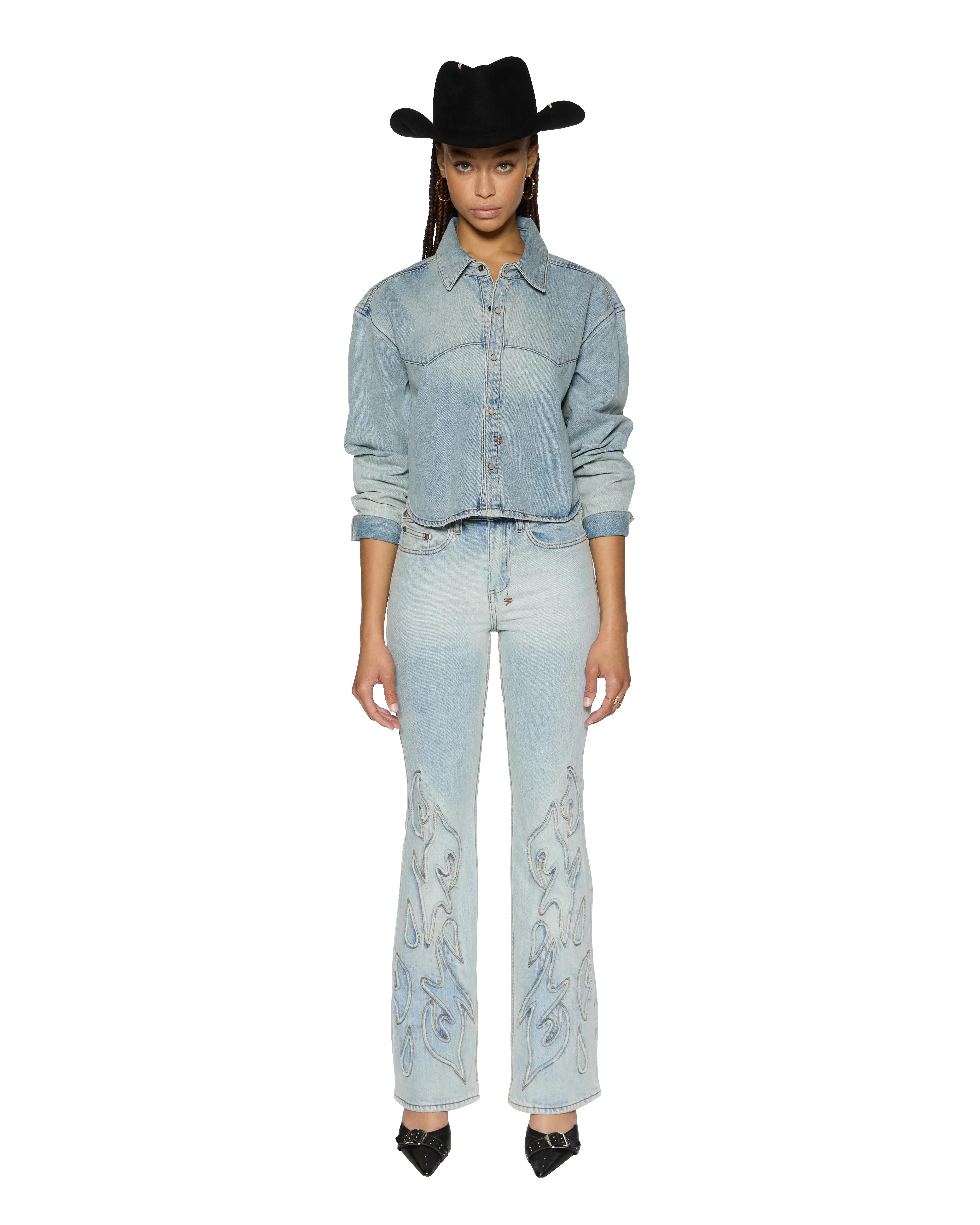 ALABAMA CROP LS SHIRT PARAGON - Image 3