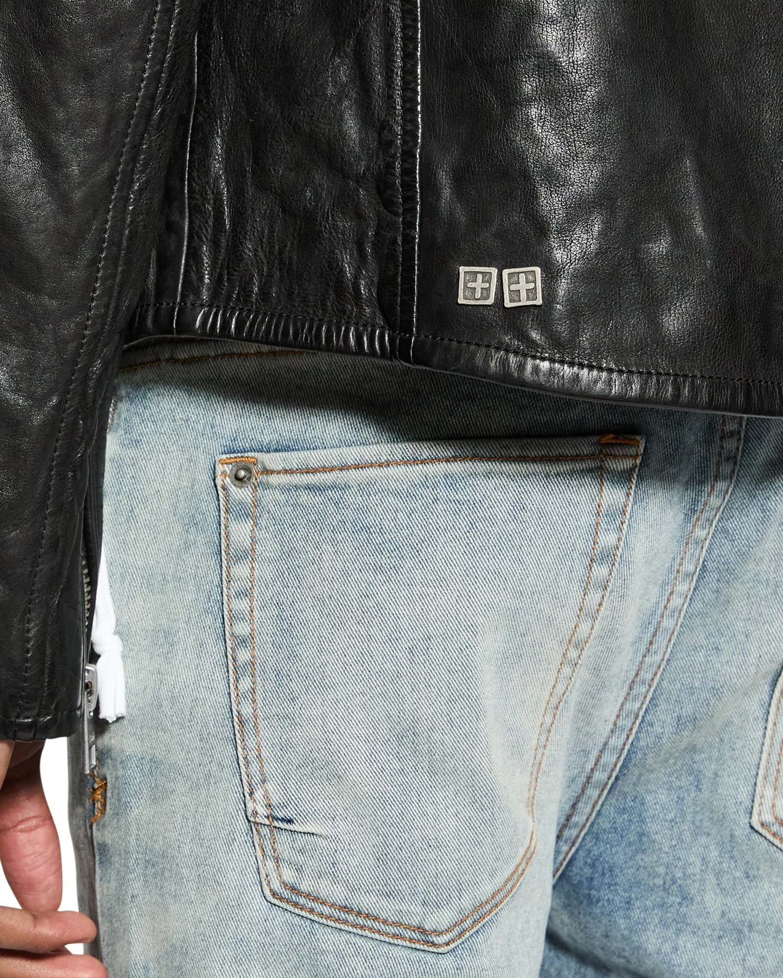 CAPITOL LEATHER JACKET BLACK - Image 5