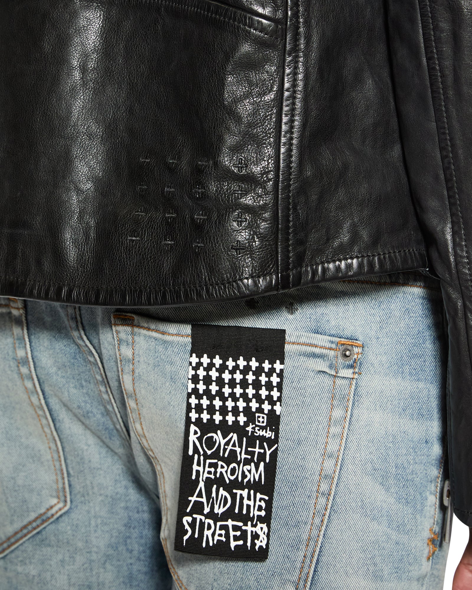 CAPITOL LEATHER JACKET BLACK - Image 7