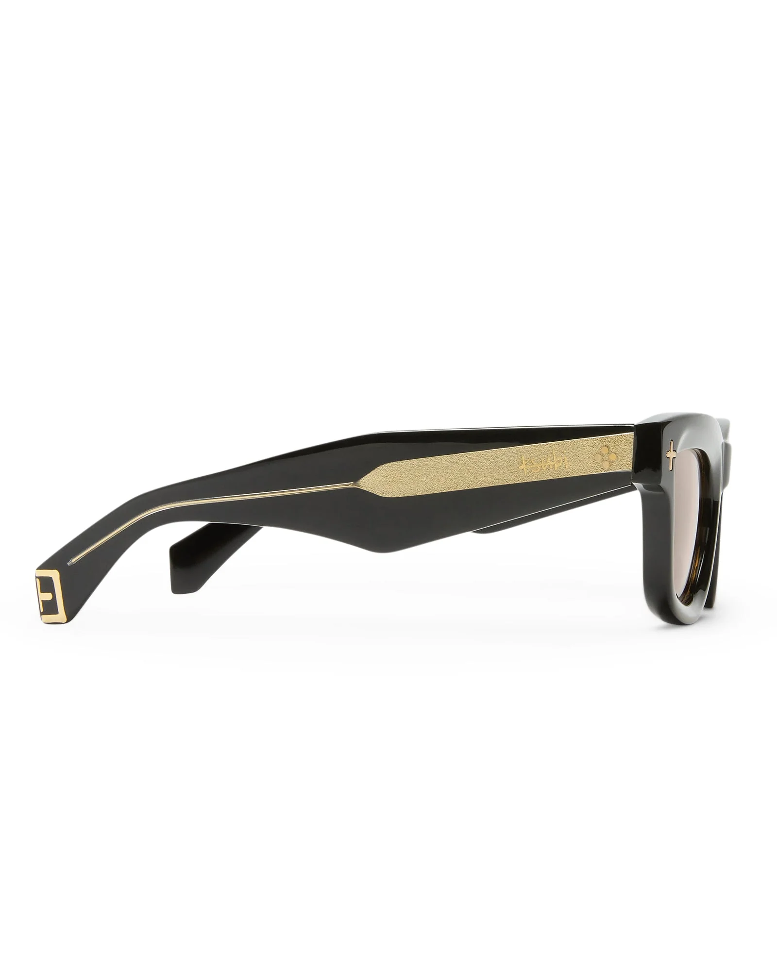 GOODSEN SUNGLASSES BLACK GOLD - Image 3