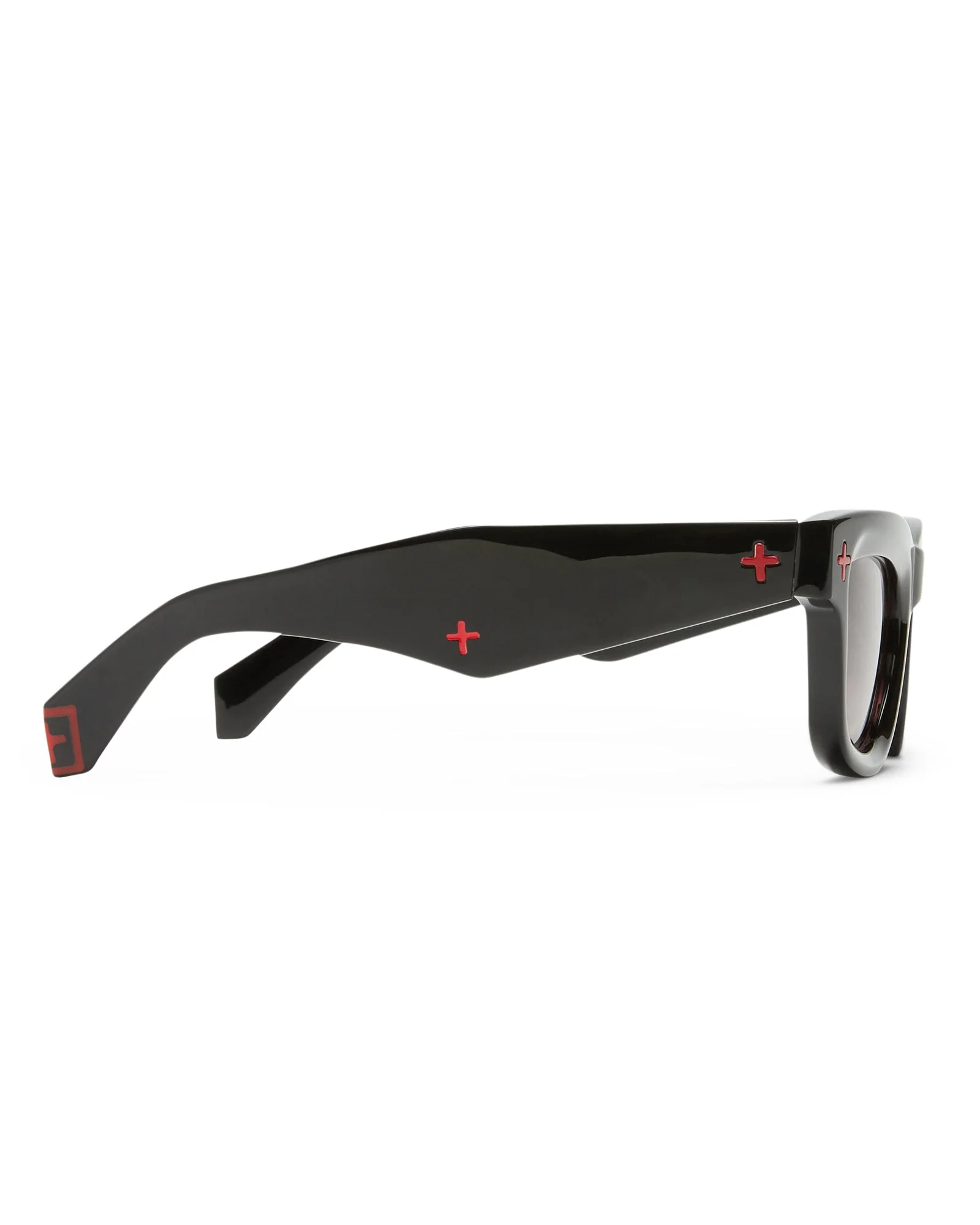 GOODSEN SUNGLASSES BLACK RED - Image 7