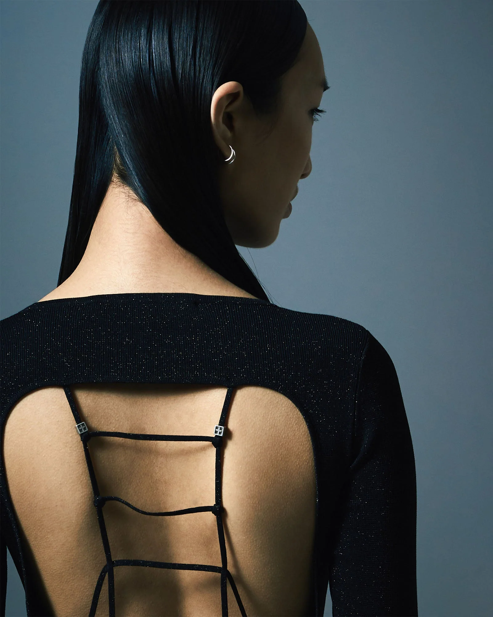 UNTAMED LS DRESS BLACK - Image 8